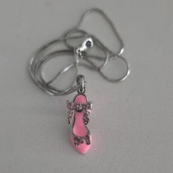 Heel Pendant Necklace