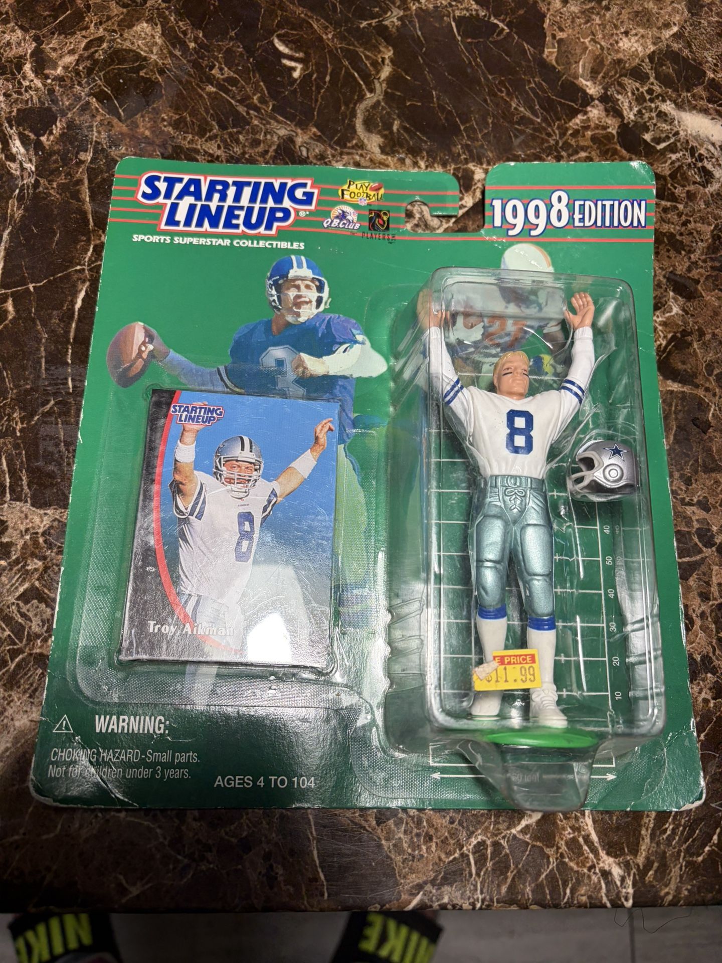 NFL Action Figure And Card 