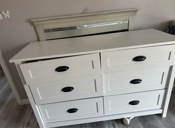 Dresser with mirror