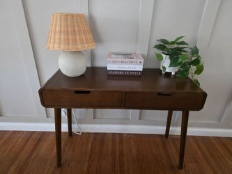 Mid-century modern console table