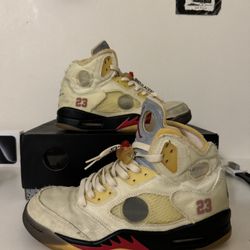 Off White Jordan 5 Sail Size 9