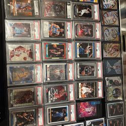 🔥NBA Lot #3 All Rookie cards, mosaics, Grades, Auto, Rare 