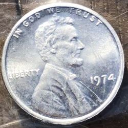 1974 Aluminum Penny