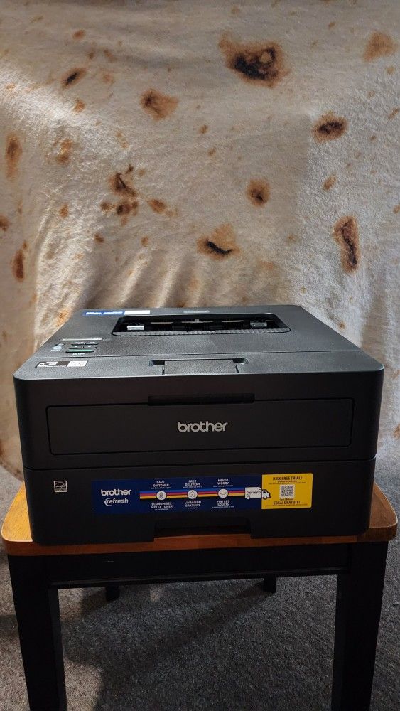 Brother Wireless HL-L2460DW Compact Monochrome Laser Printer, Duplex and Mobile Printing, Refresh Subscription Eligible