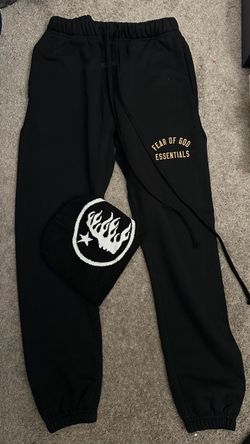 hellstar beani and essentials sweats