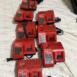 Milwaukee Battery Chargers For M12 And M18