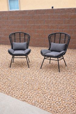 Outdoor Patio Chairs Set Of 2