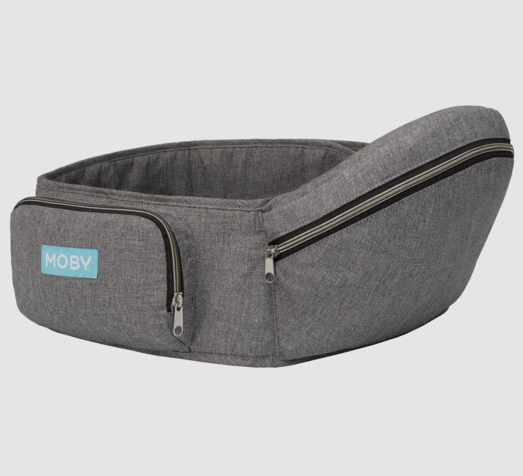 Moby Baby Hip Carrier - Gray