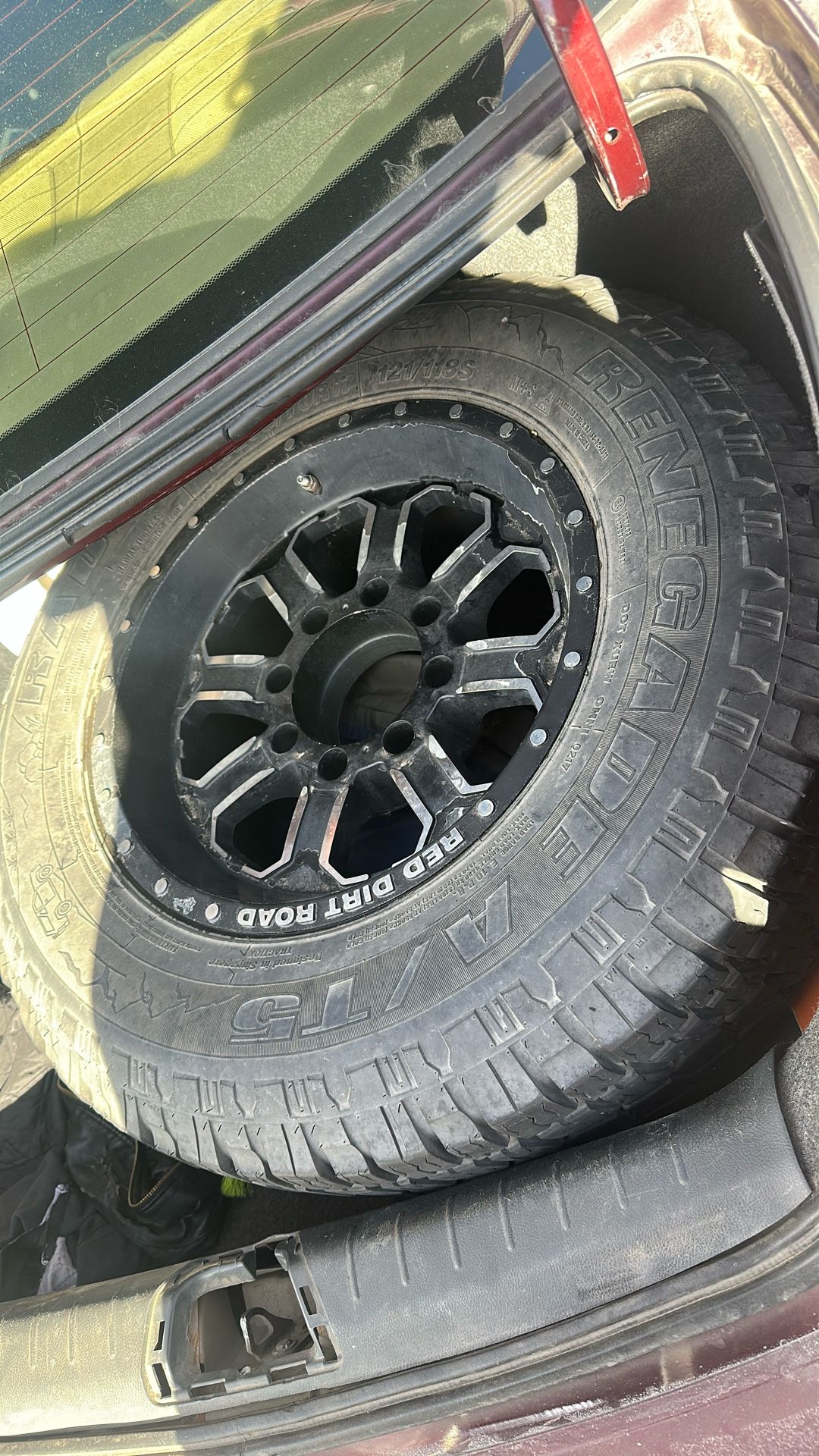 Tires And Rims. Set Of 4. 