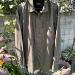 Kimes Ranch Men’s Long Sleeve Button Up Shirt Jacket Large NWT Ariat 