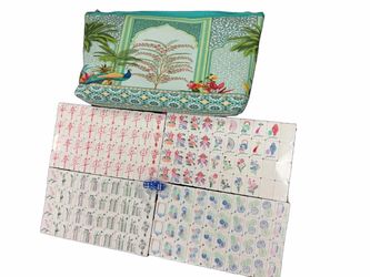 Peacock American Mahjong Tile Set 166 Tiles + Bag