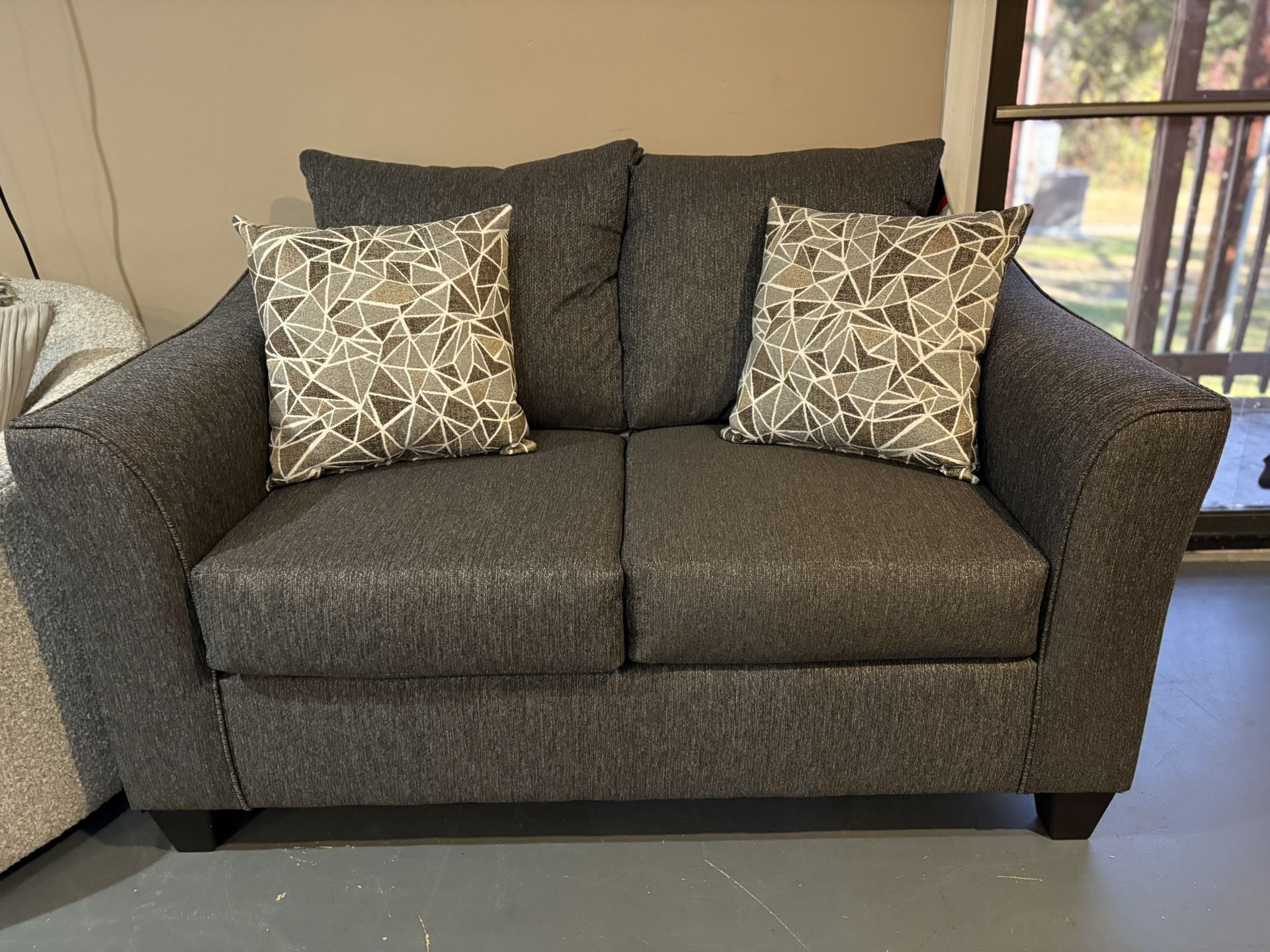 New Hughes Furniture Loveseat 