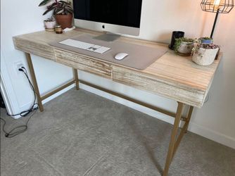 World Market Driftwood Cristela Computer Office Desk