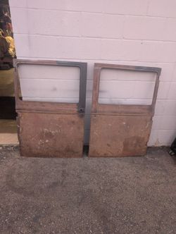 1930 Model A Coupe Doors