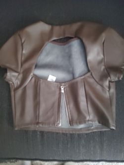 Leather Blouse