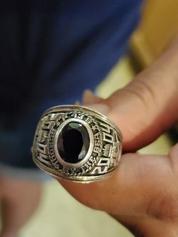 It's A 2004 Sterling Silver  Gradation  Ring