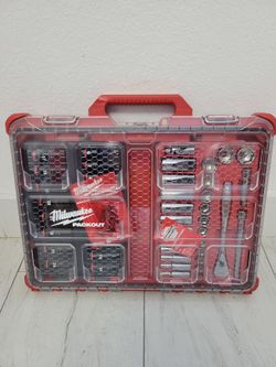 Milwaukee Socket Mechanics Tool Set with PACKOUT Case