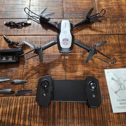 X21 Foldable Drone with Controller and Accessories
