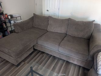 Couch with chaise