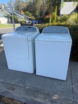 Free Whirlpool washer and dryer function normal need new home