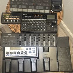 Complete Portable Music Studio & Guitar Rig Bundle - Roland, Tascam, Korg