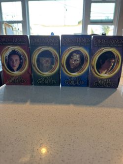 The Lord Of The Ring Goblets 