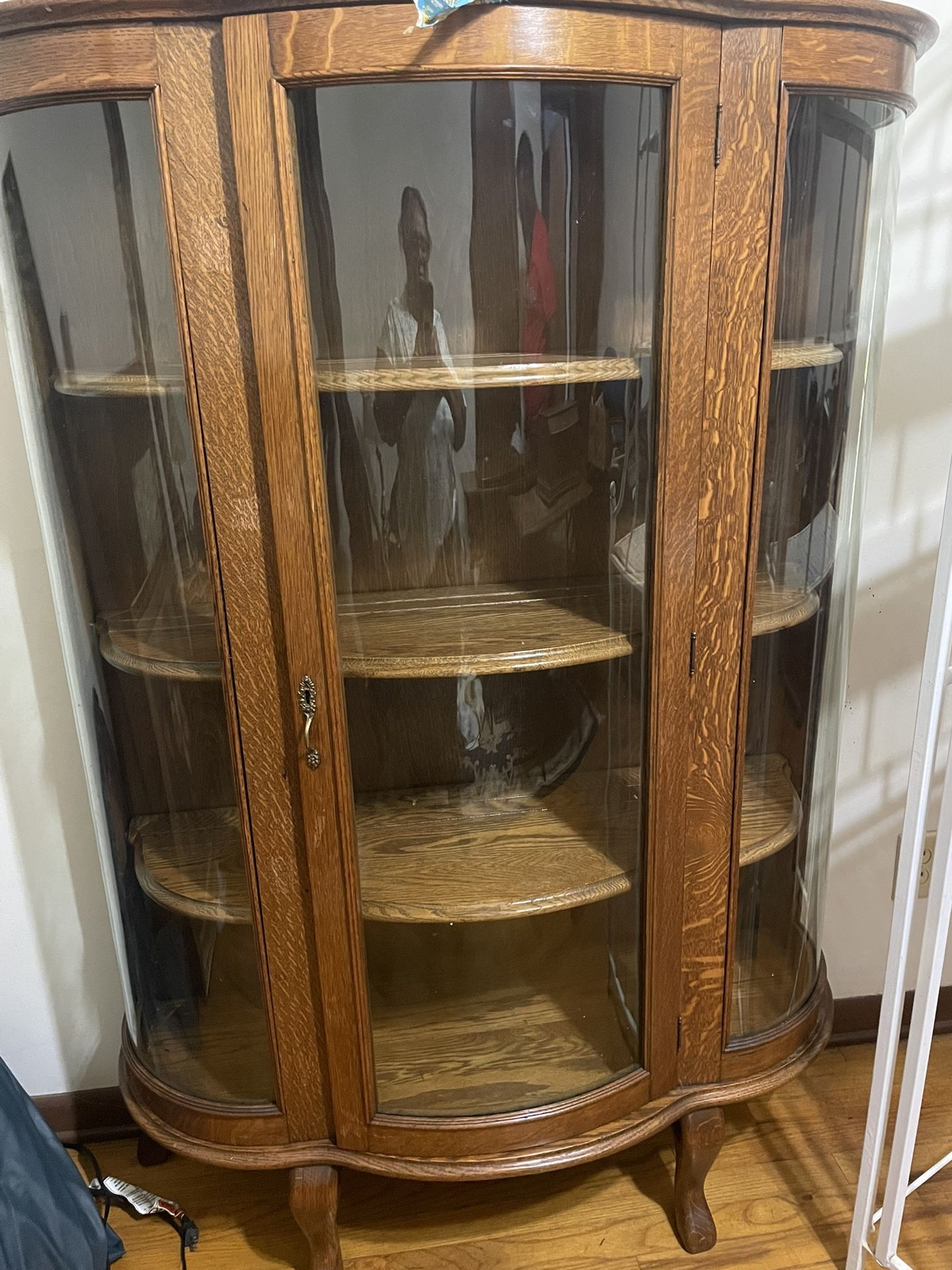 Vintage curio cabinet