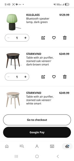 Brand New Ikea Table Filters and Speakers