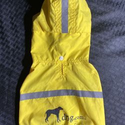 Pet Raincoat by https://offerup.com/redirect/?o=RG9nLmNvbQ== (Small, Yellow Or Red)