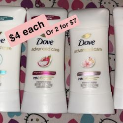 Dove Deodorant 
