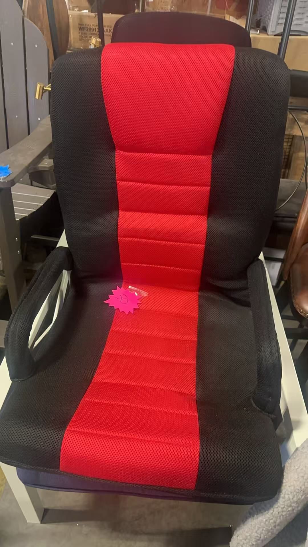 🔴Swivel Floor Gaming Chair With Armrests