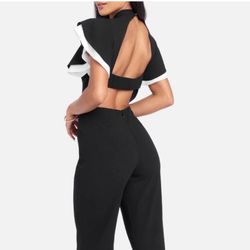 Bebe Black Jumpsuit  Brand New With Tags