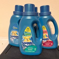 Snuggle Fabric Softener 32oz bottles for $4 each