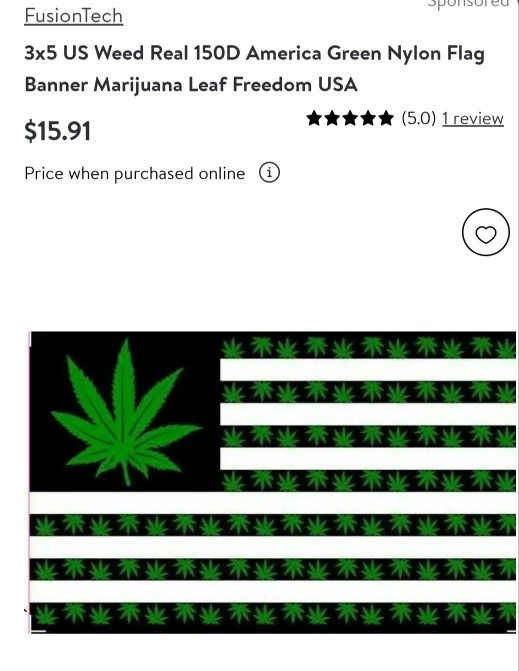 Mary Jane 420 Flags 3ft x 5ft
