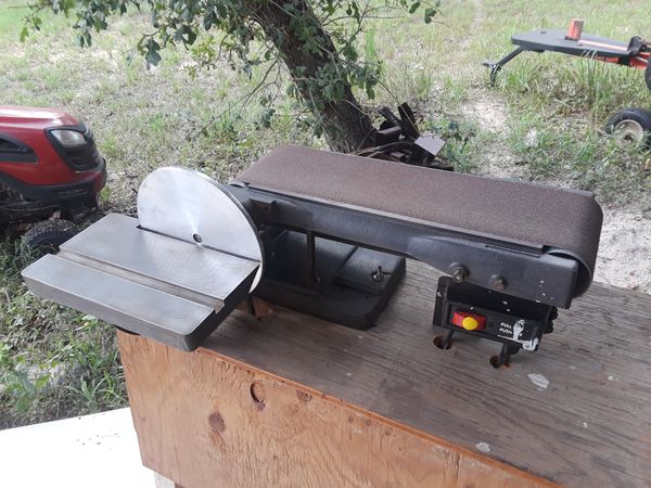 Craftsman 6"x48" belt sander with 9" inch disc for Sale in