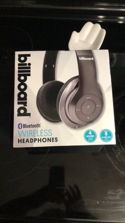 Billboard, wireless, headphones, New