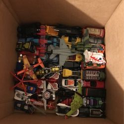 58 hot wheel vehicles