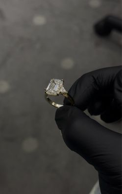 14k gold engagement ring