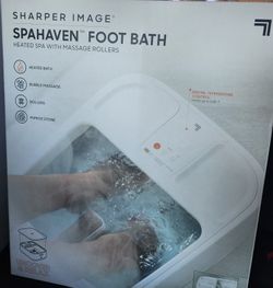 Sharper Image Safehaven Foot Bath