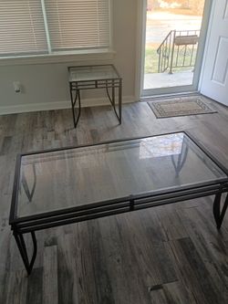 3 Glass Tables