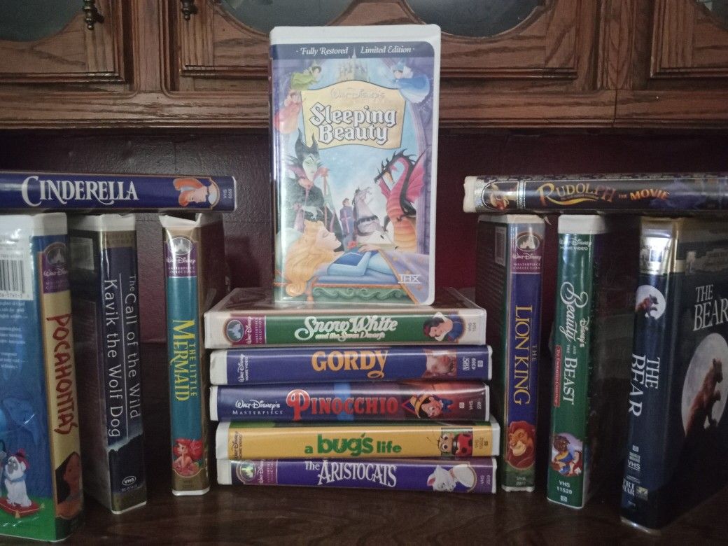 Walt Disney VHS Bundle