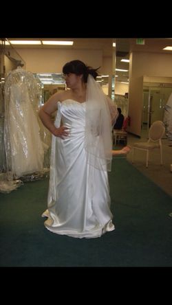 Wedding dress size 16