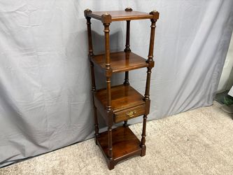 PENNSYLVANIA HOUSE Solid Cherry Etagere 4-Tier Display Shelf