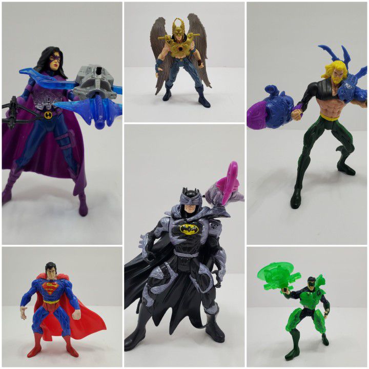 1996 - 97 Kenner DC Comics Total Justice Action Figures