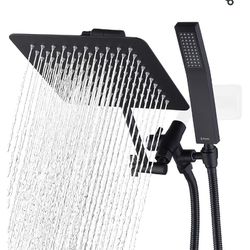 Dual Square Shower Head Combo