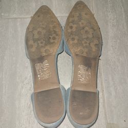 DENIM,DISTRESSED METALLIC GOLD SIZE 7