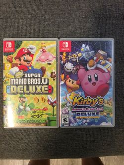 Nintendo switch games $80