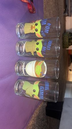 Baby Yoda cups