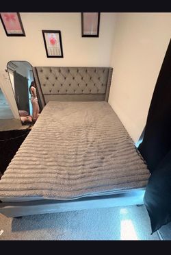 Gray Bedframe