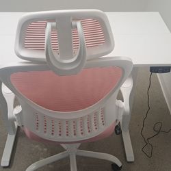 Desk and chairs